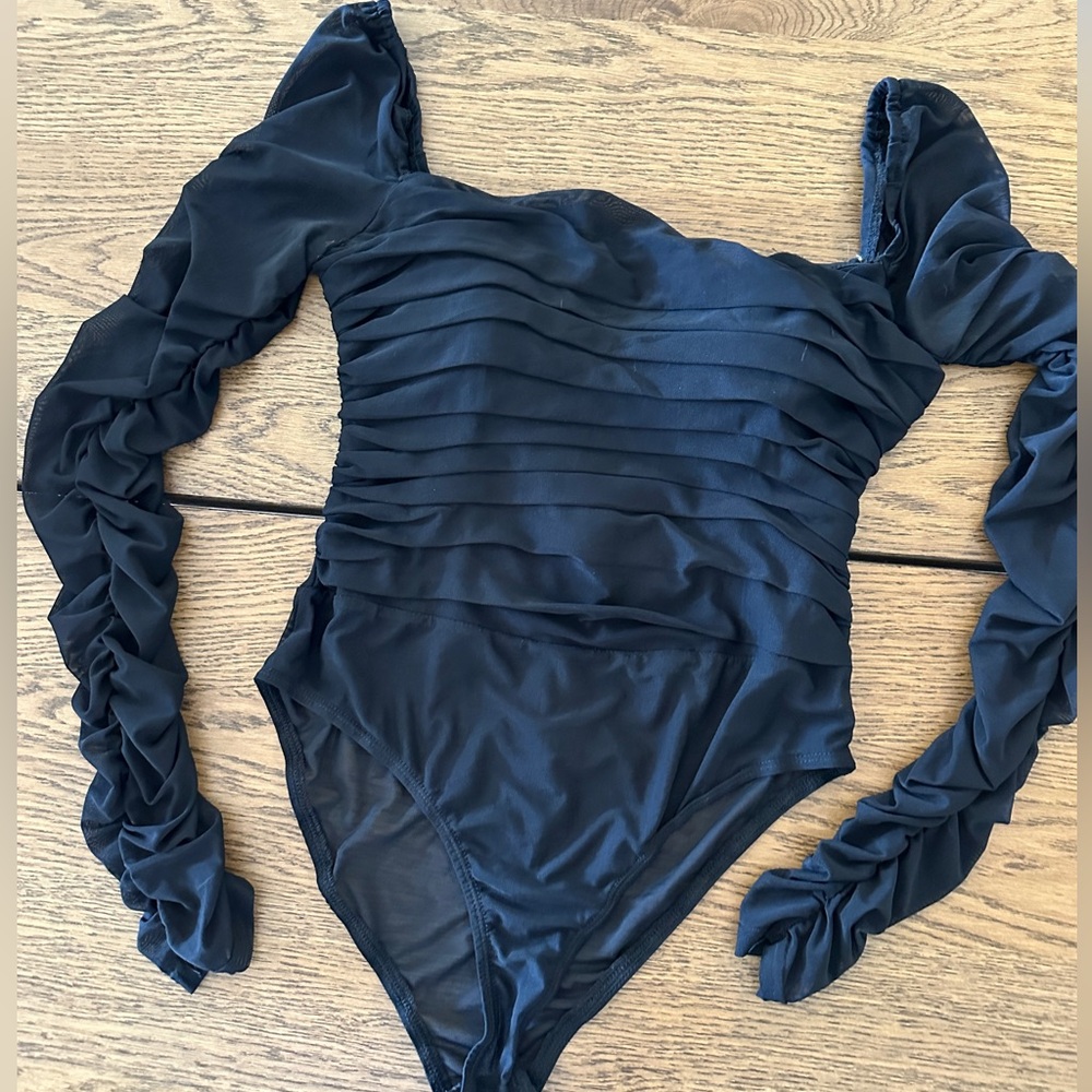 Princess Polly Black bodysuit